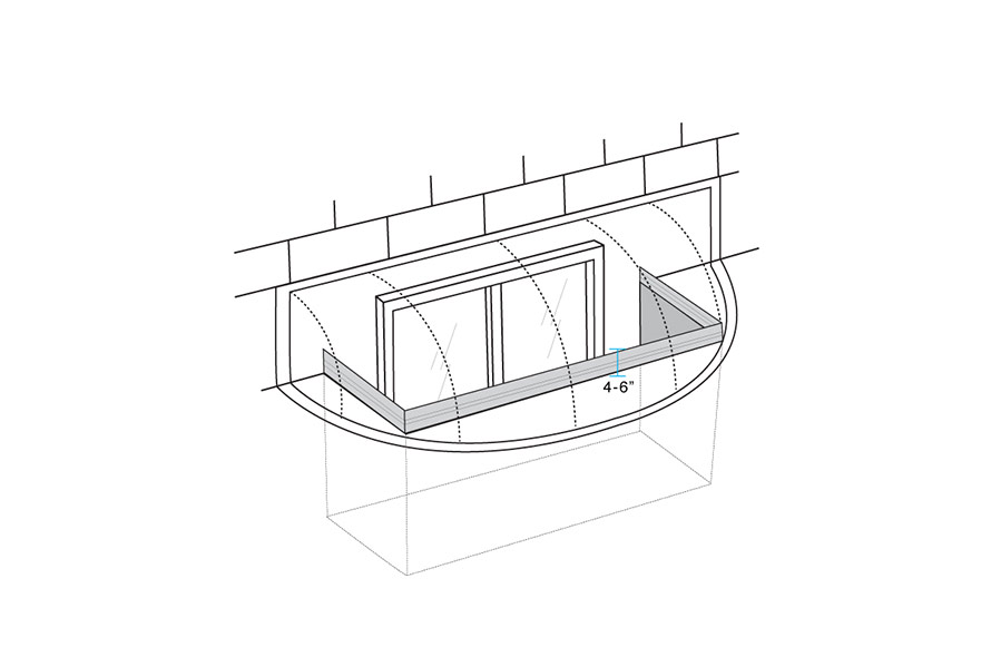 Window well cover