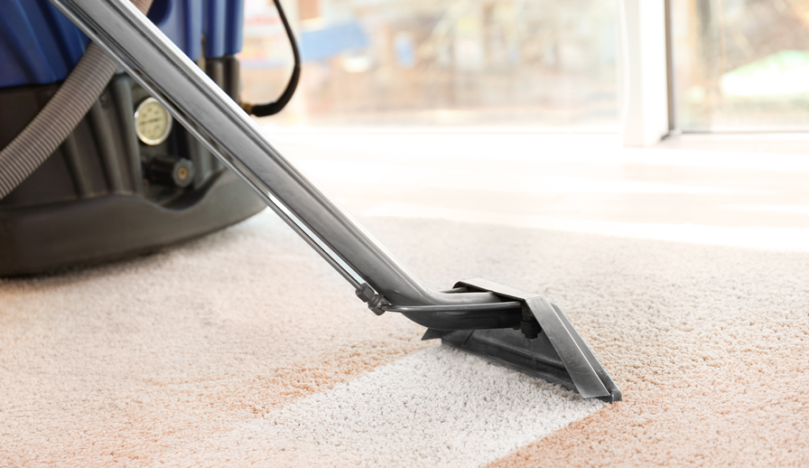 Steam clean carpets