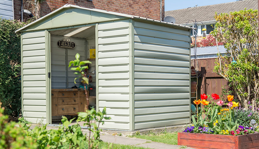 Extra room shed